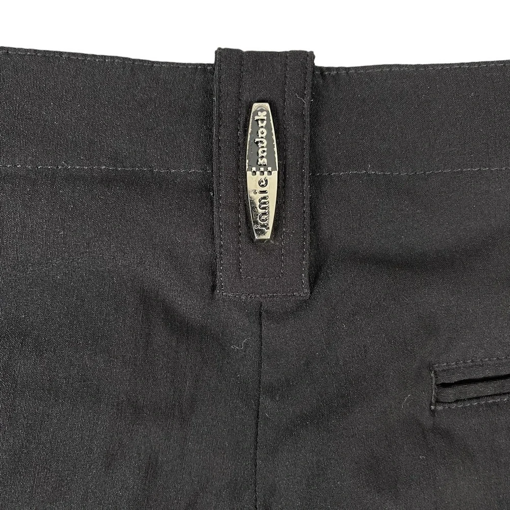 Jamie Sadock Capri Pant 8 Black Cropped Pant Golf Pickleball Hiking Performance